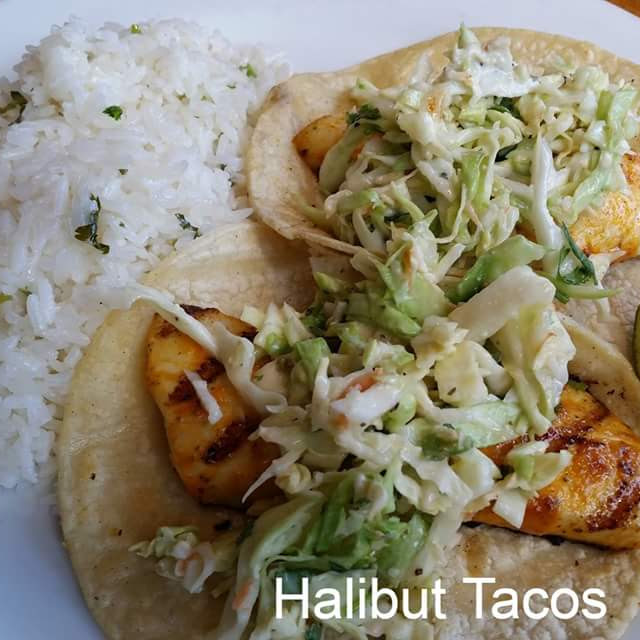 Halibut Tacos