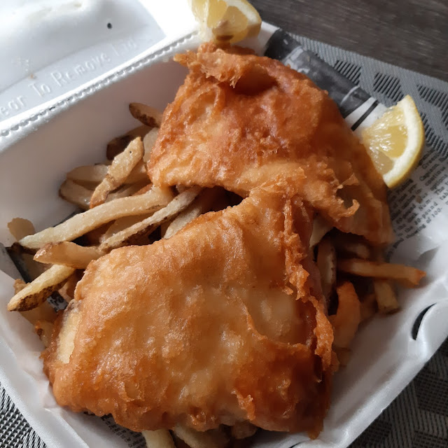 Halibut and Fries