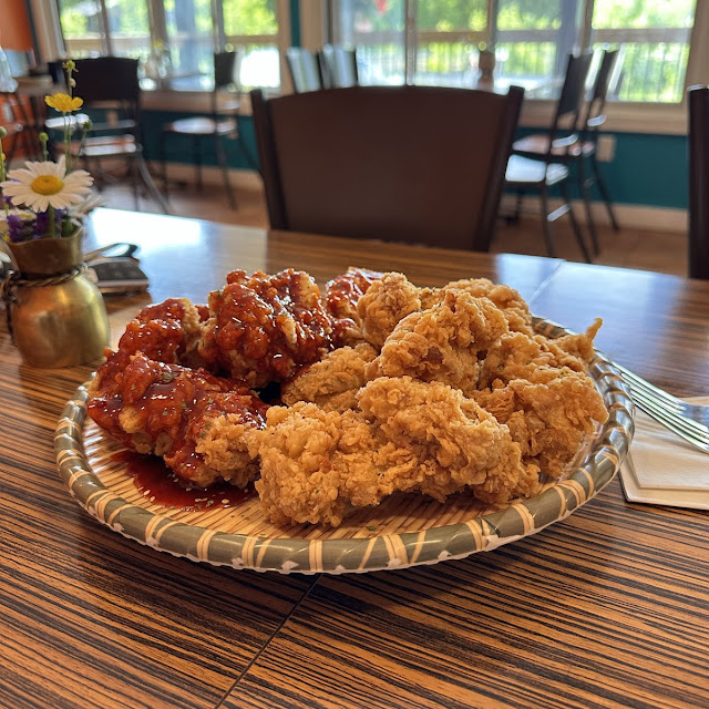 Half and Half Fried Chicken