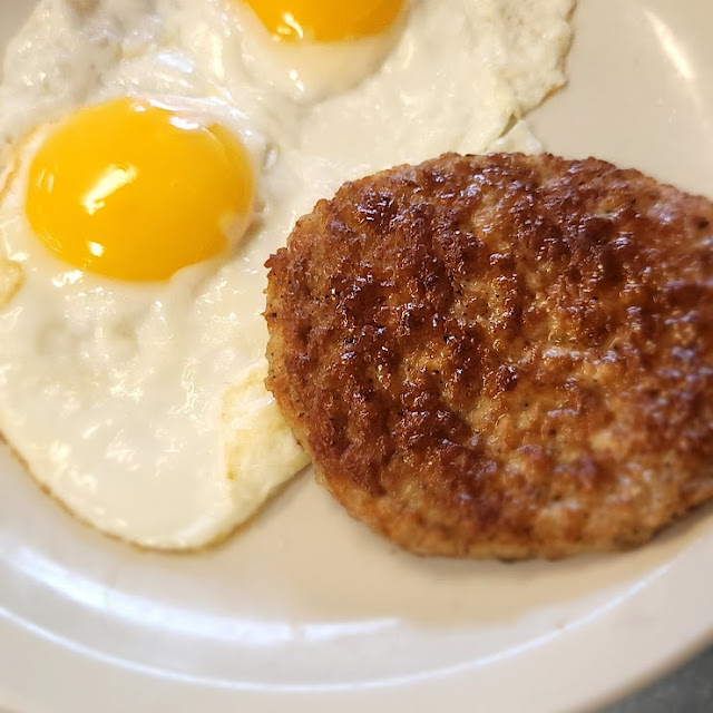 Fried Steak & Two Eggs