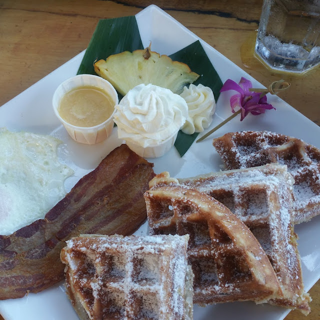 Hawaiian Waffles