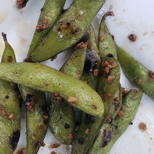Garlic Edamame
