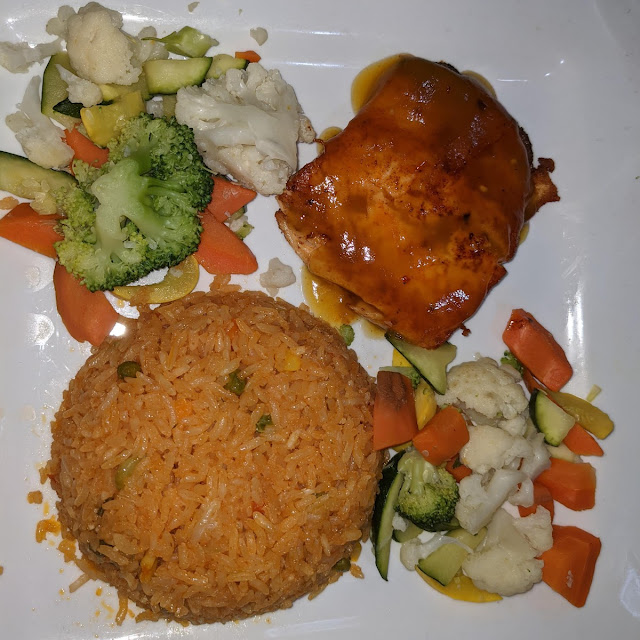 Salmón with Mango Sauce