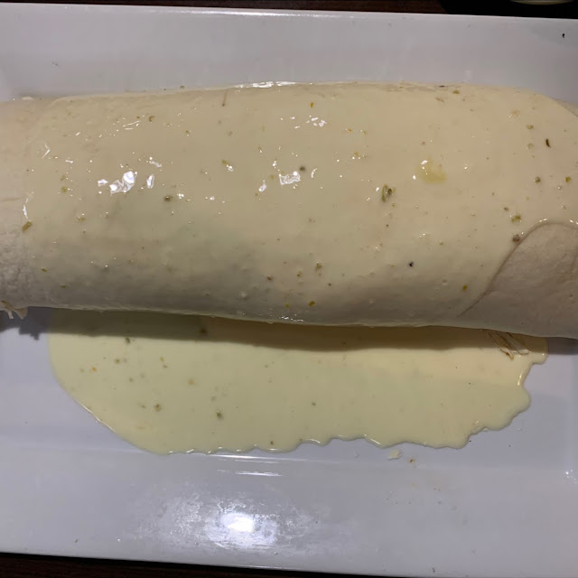 Extra Large Steak and Chicken Burrito