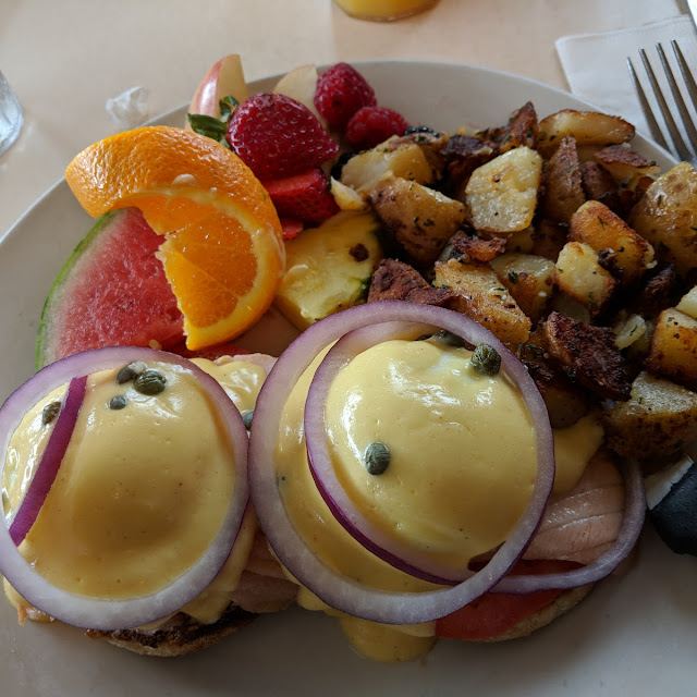 Salmon Eggs Benedict