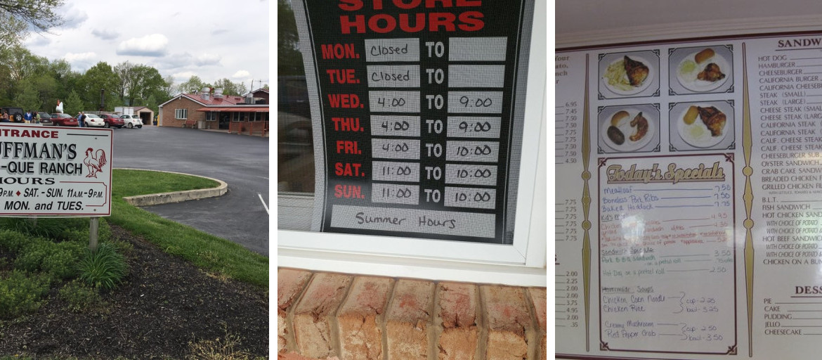 Kauffman's Bar-B-Que Chicken