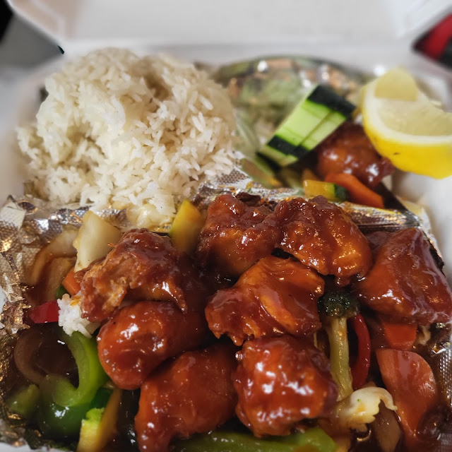 Orange Chicken with Vegetables