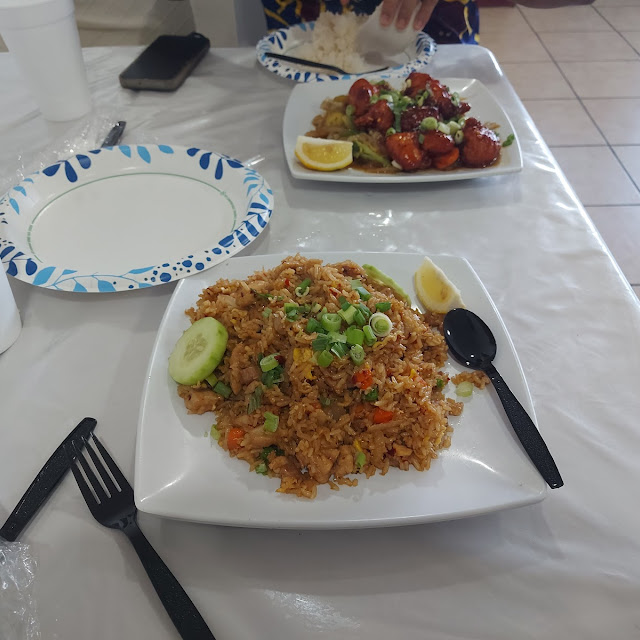 Fried Rice with Oren Chicken Teriyaki