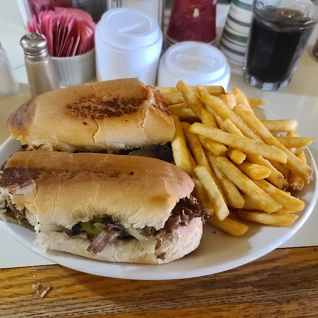 Philly Cheese Steak and Fries