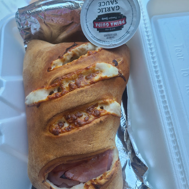 Ham and Cheese Stromboli
