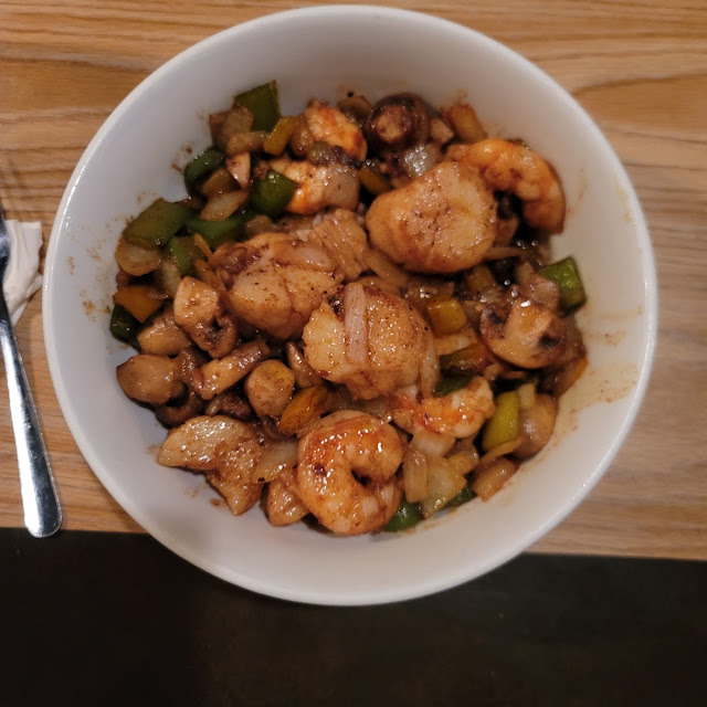 Cajun Shrimp and Scallops