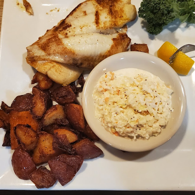 Broiled Flounder