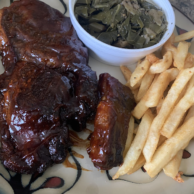BBQ Rib Tip Plate