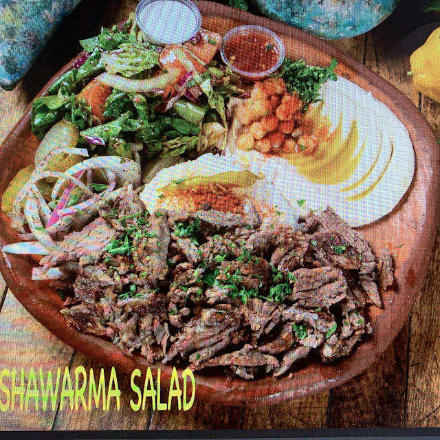 Beef Shawarma Salad