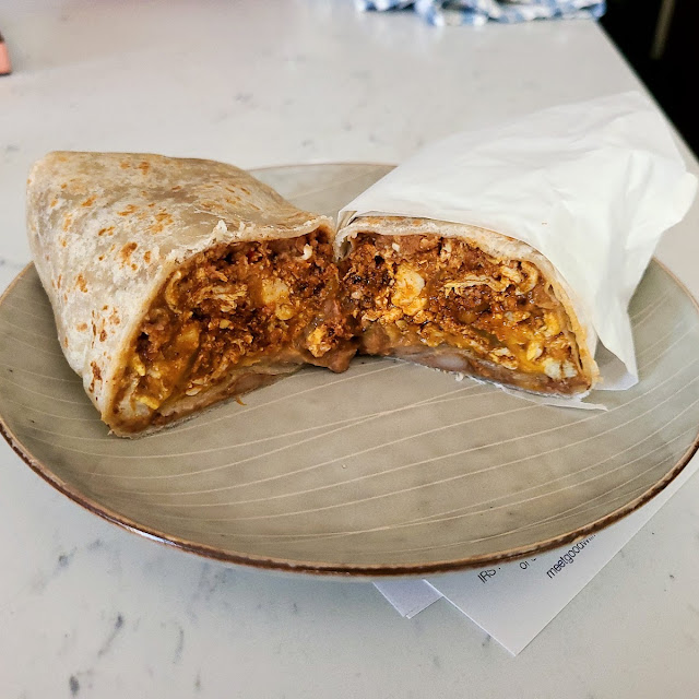 Chorizo Breakfast Burrito