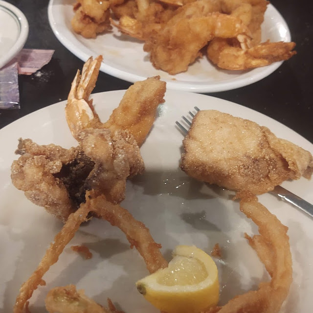 Black Drum and Shrimp