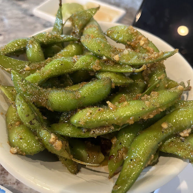 Garlic Edamame