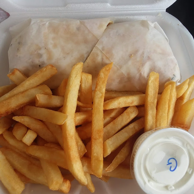 Greek Chicken Wrap