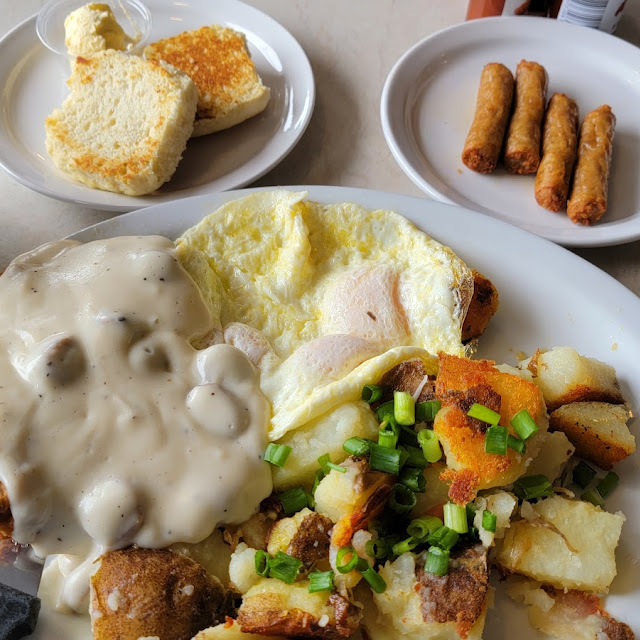 Chicken Fried Steak and Eggs