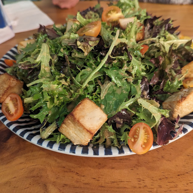 Fried Tofu Salad