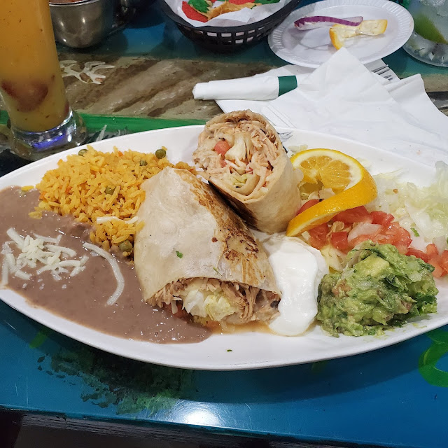 Burrito Dinner Suizo Style