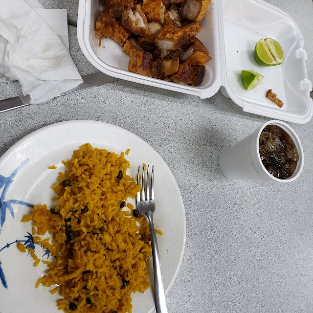 Chicharrón Arroz Gandules