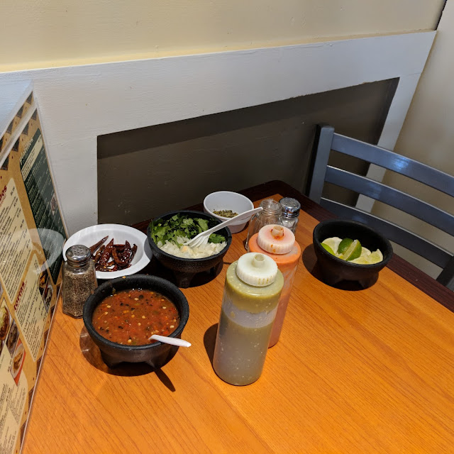 Condiments on the Table