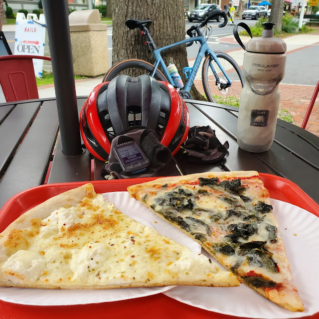 White Slice and Spinach Slice