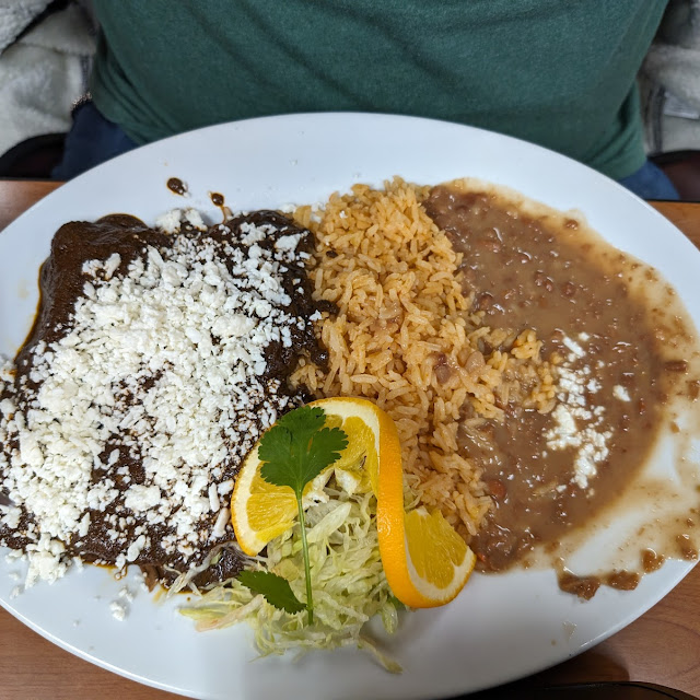 1 Sope 1 Taco Rice and Beans