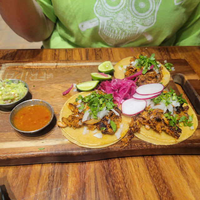 Three Street Tacos and Salsa
