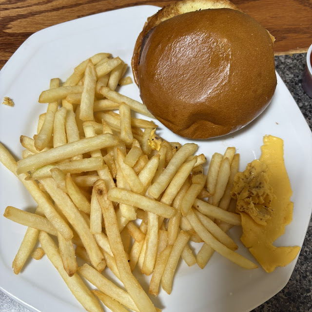 Kids Hamburger and Fries