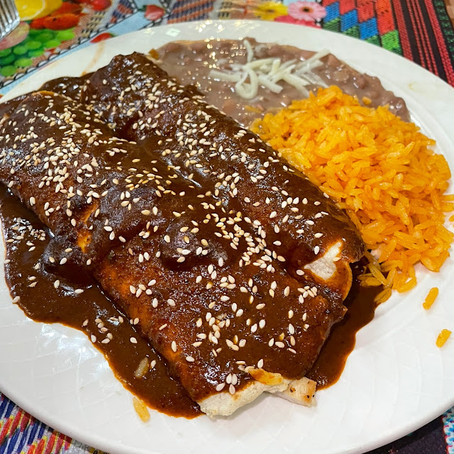Enchiladas Rojas Plate