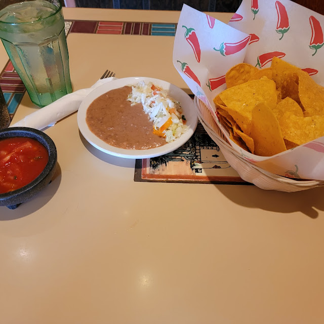 Chips Beans and Salsa