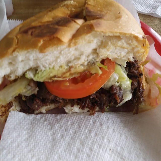Torta with Barbacoa