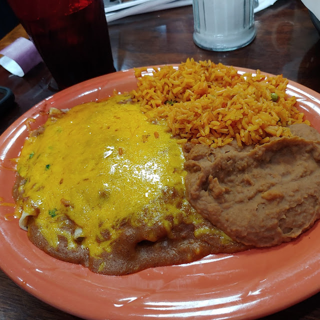 Cheese and Beef Enchiladas