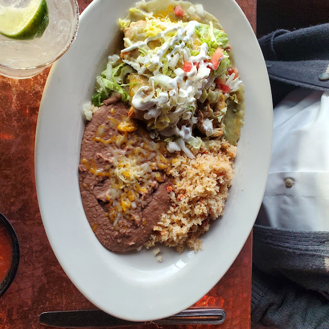 Grandma's Green Chile Plate