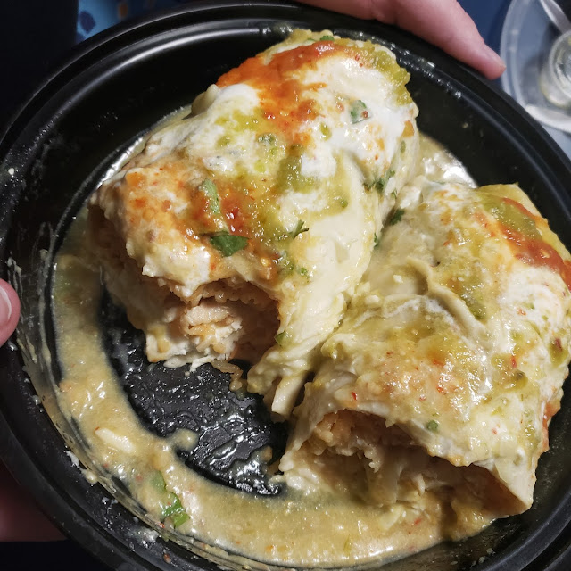 Chicken Burrito with Salsa