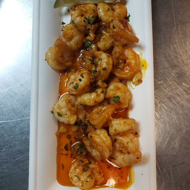 Shrimp in Garlic Sauce