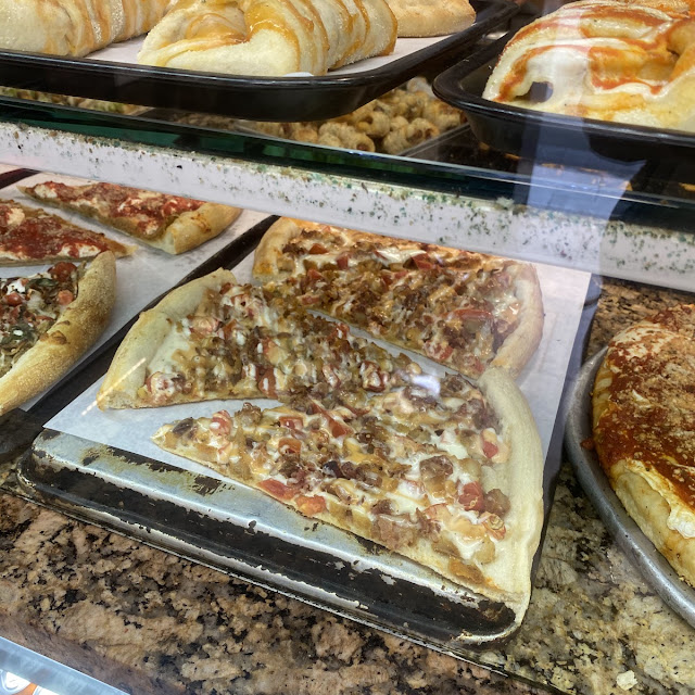 Eggplant Crispino Pizza Slice