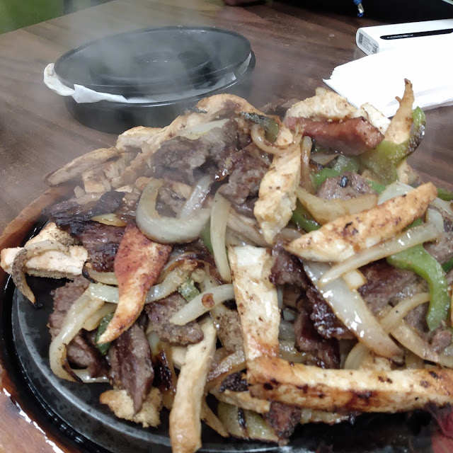 Steak and Chicken Fajitas