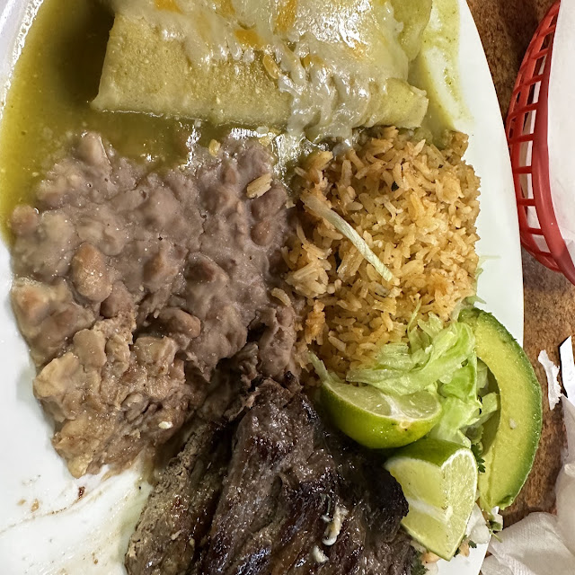 Steak and Cheese Enchilada