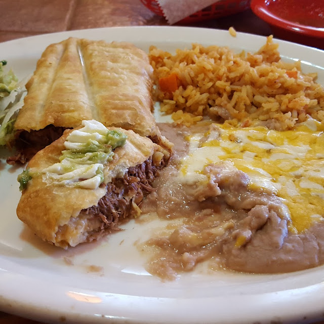 Beef Chimichanga Dinner