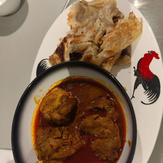 Chicken Curry and Roti Canai