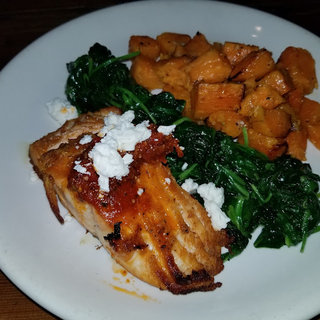 Smoked Honey Bourbon Glazed Salmon