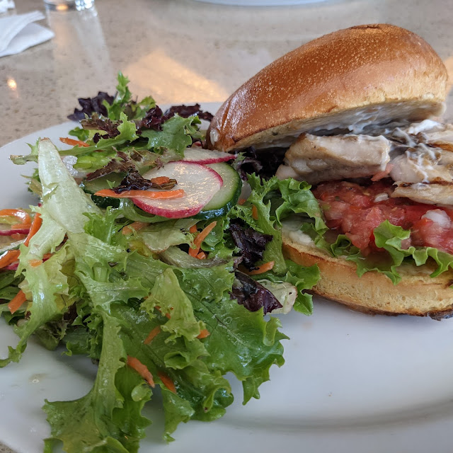Grilled Fish Sandwich