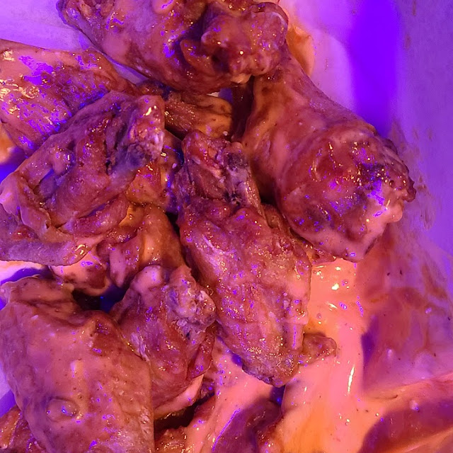 Cajun Bleu Cheese Chicken Wings