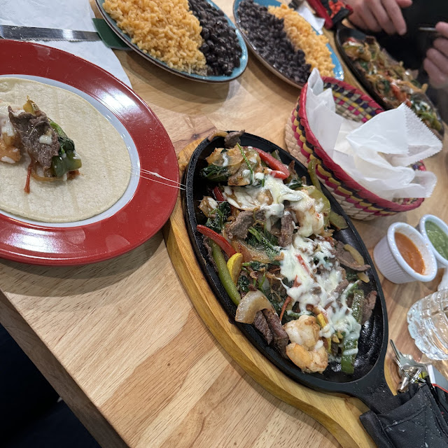 Steak & Shrimp Fajitas
