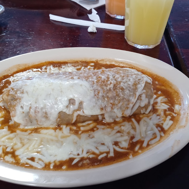 Carne Asada Wet Burrito