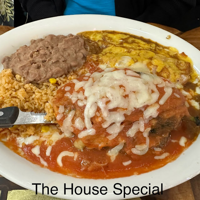 Enchiladas Chile Relleno Combo