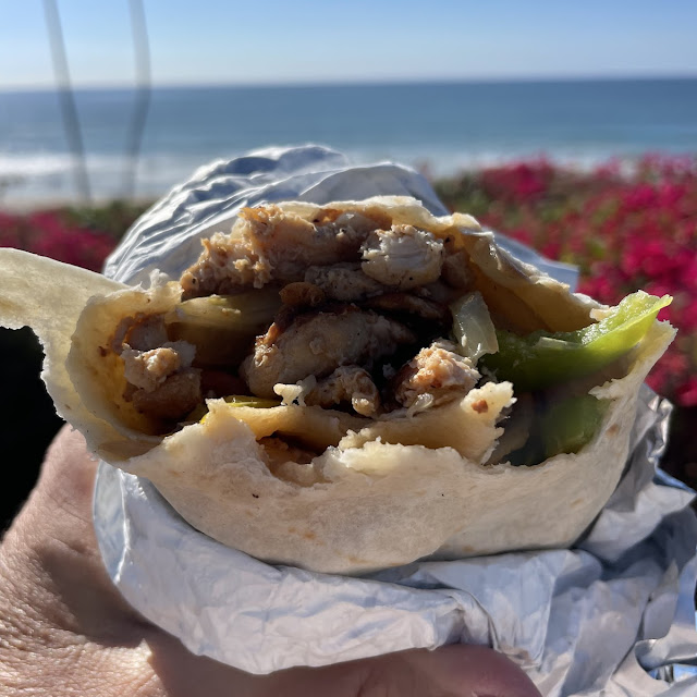 Chicken Fajita Burrito